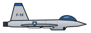 F-16, carte rare