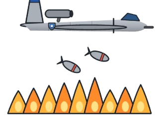 Napalm, carte rare