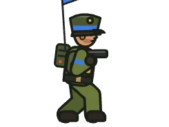 Officier, carte rare